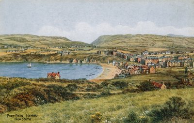 Port Erin, Île de Man, depuis le Sud - Alfred Robert Quinton